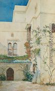 A courtyard in Algiers 1895 - Reginald Barratt