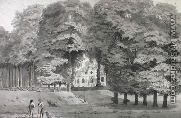 Strawberry Hill, Middlesex- the Seat of Lord Orford - Joseph Charles Barrow