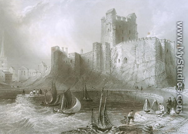 Carrickfergus Castle, County Antrim, Northern Ireland, from 