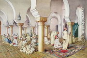 At Prayer in the Mosque 1884 - Filipo or Frederico Bartolini