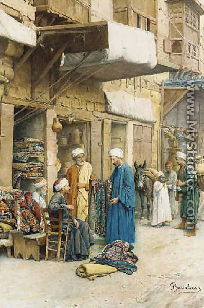 The carpet seller - Filipo or Frederico Bartolini