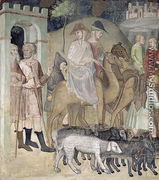 The Journey of Abraham and Lot 1356-67 - Manfredi de Battilor Bartolo Di Fredi Fredi