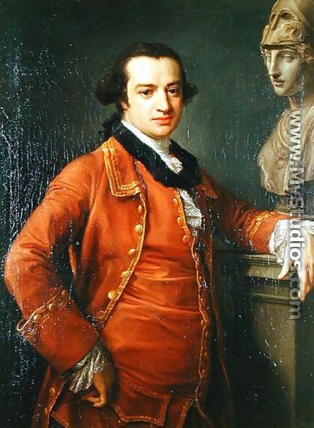 Portrait of John Monck 1764 - Pompeo Gerolamo Batoni