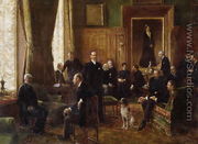 The Salon of the Countess Potocka  1887 - Jean-Georges Beraud