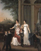 Familienportrait 1815 - Siegfried Detler Bendixen