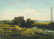 View of the Ponte Nomentano in the Roman Campagna 1852 - Jean Achille Benouville