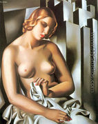 Nude with Buildings, 1930 - Tamara de Lempicka