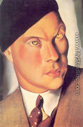 Portrait of the Count of Furstenberg Herdringen, 1928 - Tamara de Lempicka