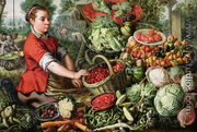 The Vegetable Seller - Joachim Beuckelaer