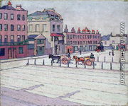Cumberland Market, North Side, 1912 - Robert Polhill Bevan