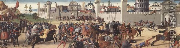 The Siege of Troy I- The Death of Hector, c.1490-95 - Biagio D