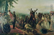 Proclamation of the Abolition of Slavery in the French Colonies, 23rd April 1848,  1849 - Francois-Auguste Biard