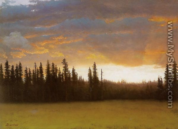 California Sunset (2) - Albert Bierstadt