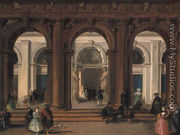 The entrance to the Biblioteca Marciana, Venice - Giuseppe Bernardino Bison