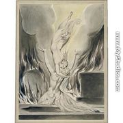 The reunion of the soul and the body (The re-union of soul and body) - William Blake