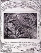 'Then the Lord Answered Job out of the Whirlwind' 1825 - William Blake