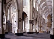 Interior of St. Laurenskerk, Rotterdam 1655 - Daniel de Blieck