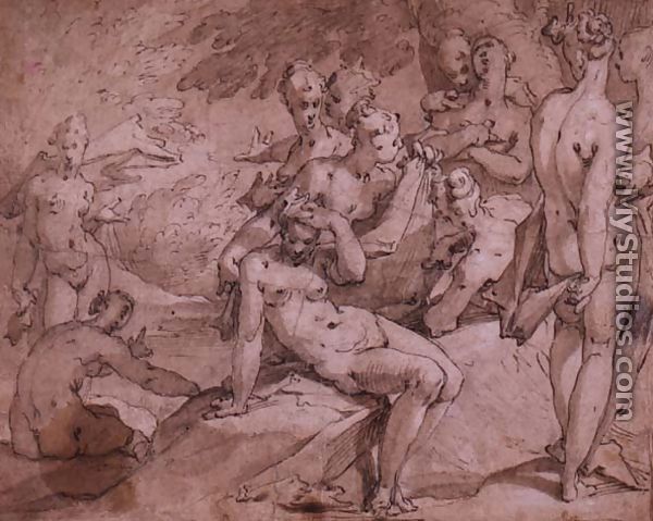 Diana and Callisto (2) (Illustration from Ovid