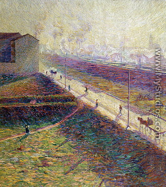 The Morning 1909 - Umberto Boccioni