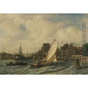Copenhagen Harbour 1868 - Aleksei Petrovich Bogolyubov