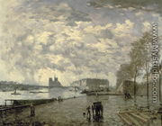 The Seine and Notre Dame - Frank Myers Boggs