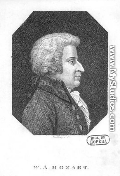 Wolfgang Amadeus Mozart - Friedrich Wilhelm Bollinger