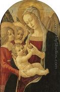 The Madonna and Child with angels - Benedetto Bonfigli