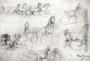 Study of Horses - Rosa Bonheur