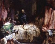 Charles V visits Francis I after the Battle of Pavia c.1827 - Richard Parkes Bonington