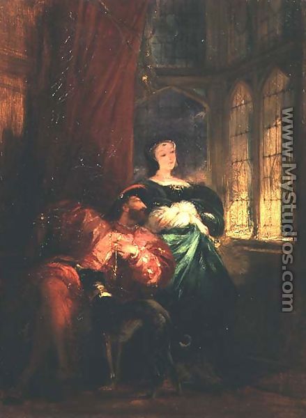 Francis I and Marguerite de Navarre, c.1826-27 - Richard Parkes Bonington