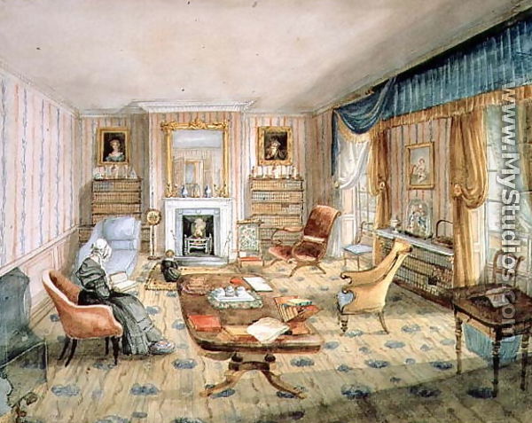 The Drawing Room, White Barnes, f.55 from an 