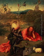 St. John the Baptist in Meditation - Hieronymous Bosch