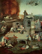 Temptation of Saint Anthony   c.1500 - Hieronymous Bosch