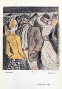 'Le Bal de Vaches', illustration from 'La Maison Philibert' - Georges Bottini