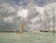 High Tide at Trouville c.1892-96 - Eugène Boudin
