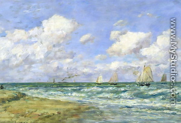 Marine scene 1894 - Eugène Boudin