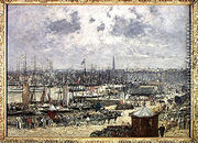 The Port of Bordeaux 1874 - Eugène Boudin