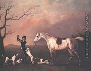 Mr Deverill with his favourite hunter, Gay Lass, 1793 - John Boultbee