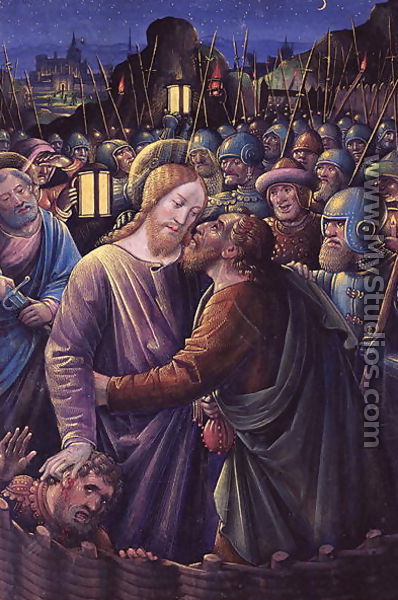 The Kiss of Judas (end of 15th century) - Jean Bourdichon