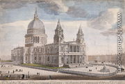 The North West Prospect of St Paul's Cathedral in London (2) - Thomas Bowles