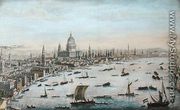 The South West Prospect of London, from Somerset Gardens to the Tower (2) - Thomas Bowles