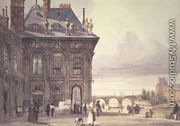 The Pont Royal and the Tuileries seen from the Institut, Paris - Thomas Shotter Boys