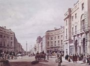 View of Regent Steet, looking towards the Duke of York's column, 1842 - Thomas Shotter Boys
