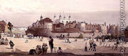 View of the Tower of London and the Royal Mint from Great Tower Hill, 1842 - Thomas Shotter Boys