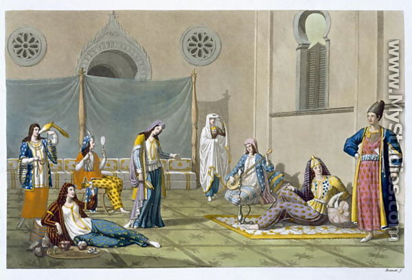A Persian Harem, from 