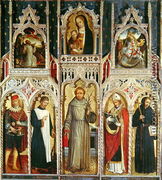 Altarpiece of St. Anthony - Ludovico Brea