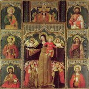 Altarpiece of the Virgin of the Rosary, c.1500 - Ludovico Brea