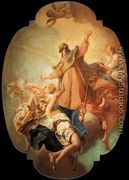 St Roch in Glory c. 1754 - Giuseppe Angeli