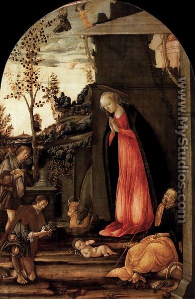 Adoration of the Shepherds 1490s - Michele Ciampanti