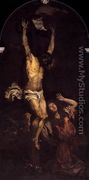 Mary Magdalene ot the Foot of the Cross c. 1670 - Giovanni Battista Langetti